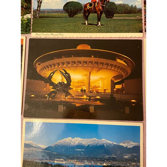 Vintage Vancouver BC Canada Postcards - 1950s-70s Set of 10 - Picture 6 of 15